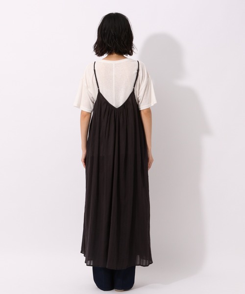 LAKOLE(ラコレ)の「シアーストライプキャミワンピース / LAKOLE(ワンピース・レディース・ライトブルー/ブラック/ライトブラウン・SMALL/MEDIUM)」の15枚目の写真