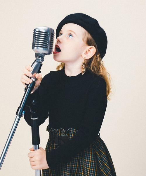 BRANSHES(ブランシェス)の「テレコハイネック長袖Tシャツ(Tシャツ/カットソー・キッズ・ブラウン/オフホワイト/その他/ブラック/ベージュ・140cm/150cm/80cm/90cm/110cm/100cm/120cm/130cm)」の3枚目の写真