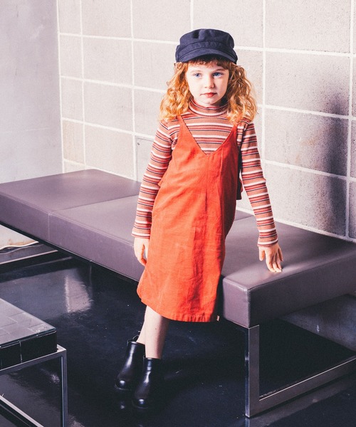 BRANSHES(ブランシェス)の「テレコハイネック長袖Tシャツ(Tシャツ/カットソー・キッズ・ブラウン/オフホワイト/その他/ブラック/ベージュ・140cm/150cm/80cm/90cm/110cm/100cm/120cm/130cm)」の10枚目の写真