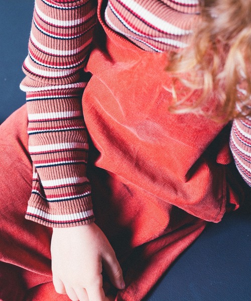 BRANSHES(ブランシェス)の「テレコハイネック長袖Tシャツ(Tシャツ/カットソー・キッズ・ブラウン/オフホワイト/その他/ブラック/ベージュ・140cm/150cm/80cm/90cm/110cm/100cm/120cm/130cm)」の12枚目の写真