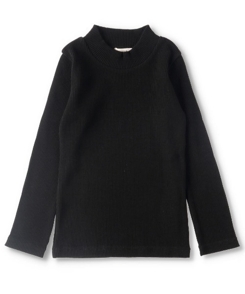 BRANSHES(ブランシェス)の「テレコハイネック長袖Tシャツ(Tシャツ/カットソー・キッズ・ブラウン/オフホワイト/その他/ブラック/ベージュ・140cm/150cm/80cm/90cm/110cm/100cm/120cm/130cm)」の22枚目の写真