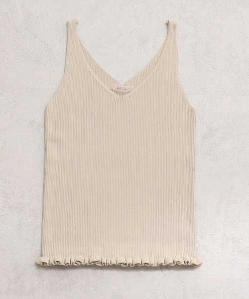 one after another NICE CLAUP（ワンアフターアナザーナイスクラップ）の「ニットタンク（ニット/セーター・レディース・ベージュ/ブラウン/ピンク/アイボリー・FREE）」の22枚目の写真