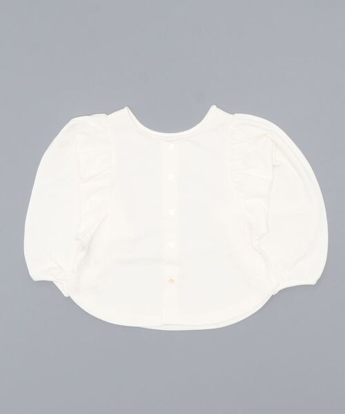 ボリューム袖 Tシャツ カットソー 2way 長袖tシャツ トップス Arch カーディガン Tシャツ カットソー Arch Line アーチアンドライン のファッション