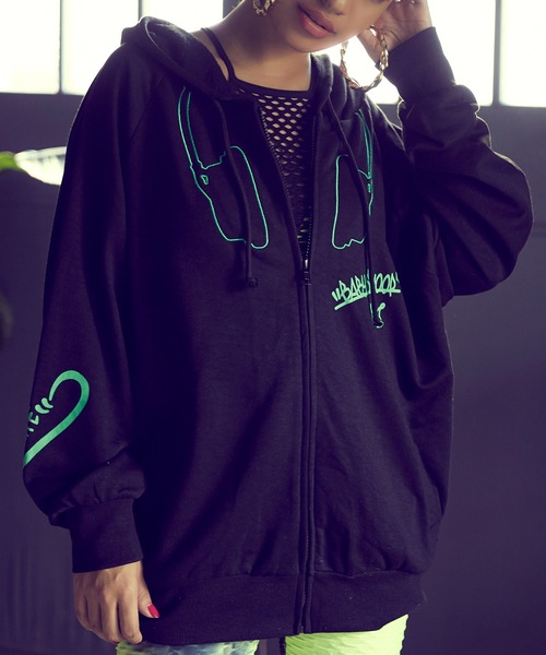 刺繍ヘッドフォンスエットフーディー パーカー Babyshoop ベイビーシュープ のファッション通販 Zozotown