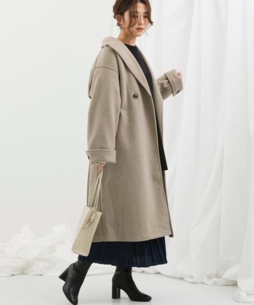 Ambre Neige オーバーコート Ambre Neige（アンブルネージュ）の「オーバーコート／【WEB/EC