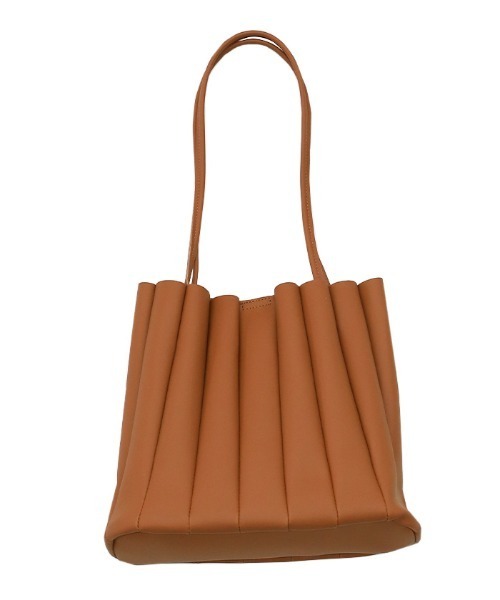 select MOCA(セレクトモカ)の「ニュアンスデザインカヌレバッグ(ショルダーバッグ・レディース・アイボリー/ライトブラウン/ブラック・FREE)」の16枚目の写真