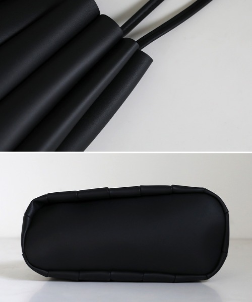 select MOCA(セレクトモカ)の「ニュアンスデザインカヌレバッグ(ショルダーバッグ・レディース・アイボリー/ライトブラウン/ブラック・FREE)」の20枚目の写真