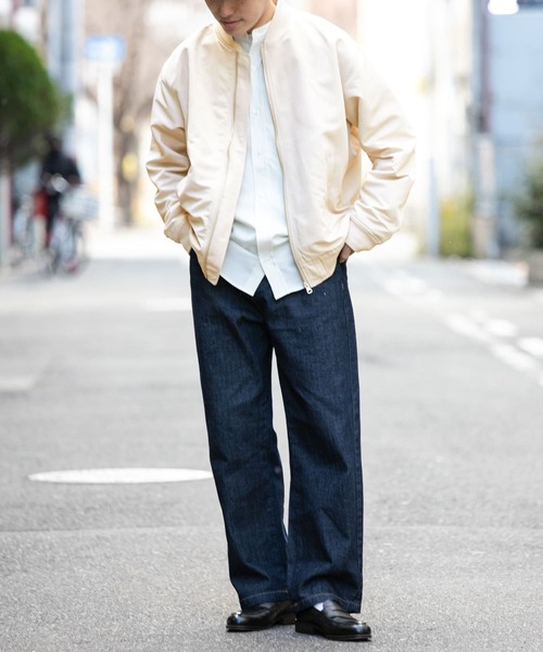 ITEMS URBANRESEARCH(アイテムズ アーバンリサーチ)の「エステルウェザー総裏MA-1(その他アウター・メンズ・ベージュ/ピンク/ブラック/カーキ・LARGE/MEDIUM)」の19枚目の写真