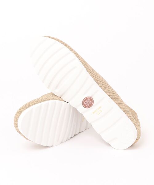 あしながおじさん(アシナガオジサン)の「足が痛くならないニットフラットシューズ /あしながおじさん(スリッポン・レディース・シルバー/ブラック/ベージュ/ラベンダー・22.5cm/24.5cm/23.0cm/23.5cm/24.0cm)」の10枚目の写真