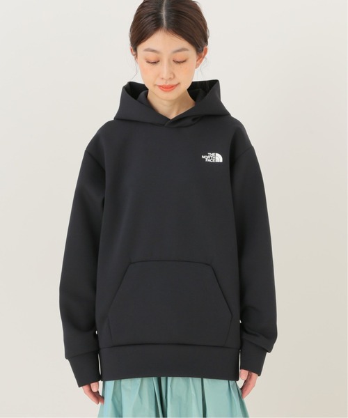 SLOBE IENA（スローブイエナ）の「【THE NORTH FACE/ノースフェイス】Tech Air Sweat Wide フードパーカー【洗濯機洗い可】（パーカー・レディース・チャコールグレー/グレー/ブラック・38）」の12枚目の写真