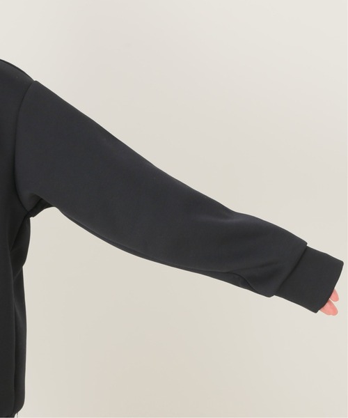 SLOBE IENA（スローブイエナ）の「【THE NORTH FACE/ノースフェイス】Tech Air Sweat Wide フードパーカー【洗濯機洗い可】（パーカー・レディース・チャコールグレー/グレー/ブラック・38）」の18枚目の写真