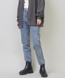 SPINNS | 【美シルエット】デニムストレートパンツ(デニムパンツ)