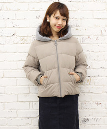 Kastane | 【Kastane】ニットフード付きダウン(ダウンジャケット/コート)