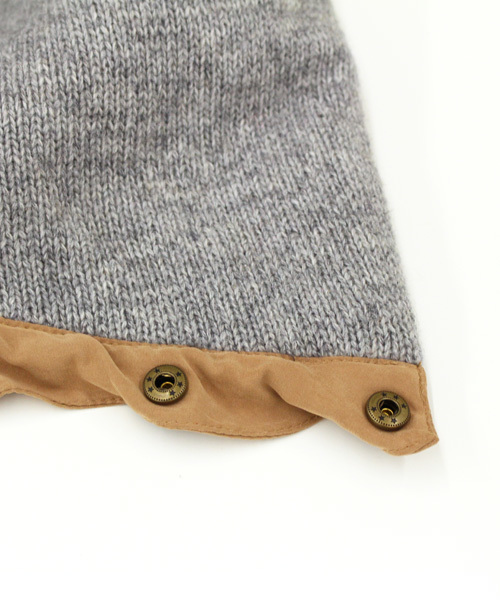 Kastane(カスタネ)の「【Kastane】ニットフード付きダウン(ダウンジャケット/コート・レディース・ブラック/グレー/キャメル・FREE)」の19枚目の写真