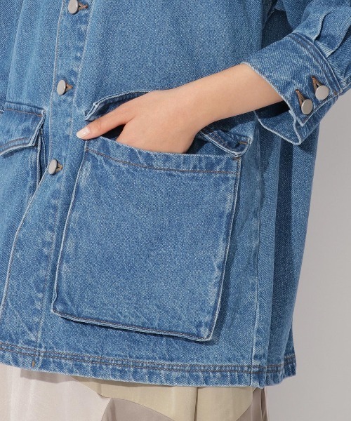 REDYAZEL（レディアゼル）の「ビッグシルエットデニムシャツジャケット