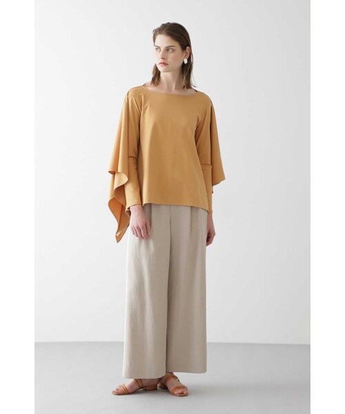 BOSCH（ボッシュ）の「Ｔ／Ｗチンツセットアップワイドパンツ（その他パンツ・レディース・ブラウン/ベージュ・38/40/36）」の21枚目の写真