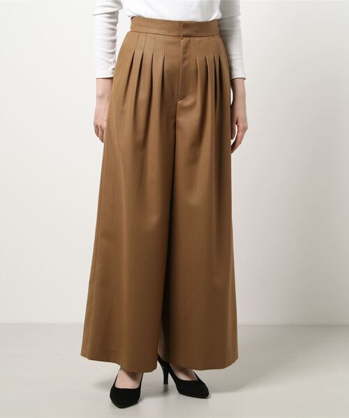 BOSCH（ボッシュ）の「Ｔ／Ｗチンツセットアップワイドパンツ（その他パンツ・レディース・ブラウン/ベージュ・38/40/36）」の19枚目の写真