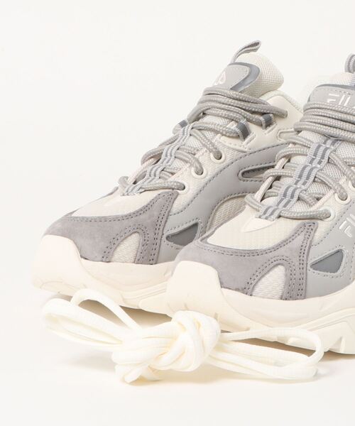 FILA（フィラ）の「【FILA】イントレーションライト（スニーカー・メンズ・ライトグレー/ピンク・27cm/24cm/25cm/26cm/23cm）」の4枚目の写真