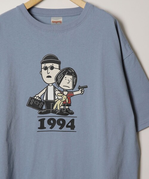 FREAK'S STORE(フリークスストア)の「WEB限定 CHANGPONG×FREAK'S STORE/チャンポン 別注 1994 プリントTシャツ/ビッグシルエット(Tシャツ/カットソー・メンズ・ホワイト/ブラック/グレイッシュベージュ/サックスブルー・SMALL/MEDIUM/LARGE/X-LARGE)」の4枚目の写真