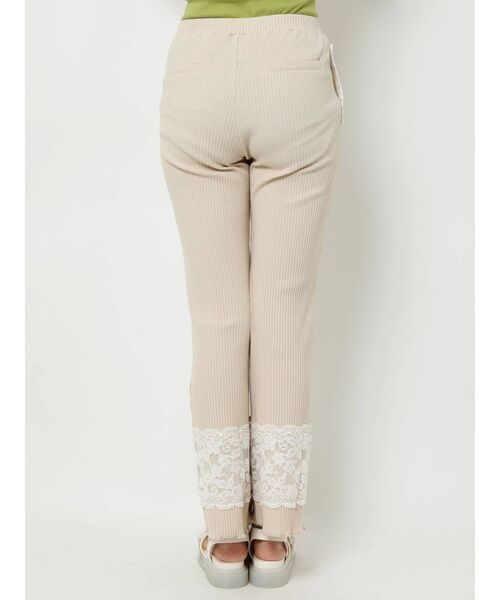 merry jenny（メリージェニー）の「リブレースフレアカットパンツ（その他パンツ・レディース・アイボリー/ピンク/グリーン・FREE）」の21枚目の写真