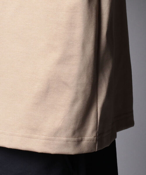 NOLLEY'S goodman（ノーリーズグッドマン）の「ハイゲージ ビッグシルエット オーバーサイズ Tシャツ（Tシャツ/カットソー・メンズ・ホワイト/ライトグレー/ベージュ/パープル/ネイビー/イエロー・S/M/L/XL）」の10枚目の写真