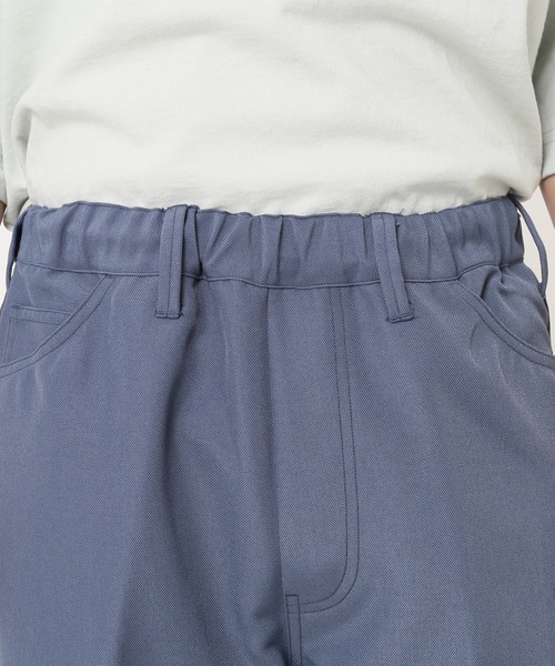 JOURNAL STANDARD relume（ジャーナルスタンダード　レリューム）の「CALIFORNIA クリースイージーパンツ（スラックス・メンズ・ブラック/ブルー/ブラウン・LARGE/SMALL/MEDIUM）」の4枚目の写真