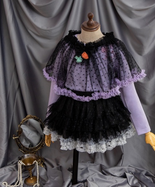 panpantutu（パンパンチュチュ）の「2wayケープ＆スカート/ドレス