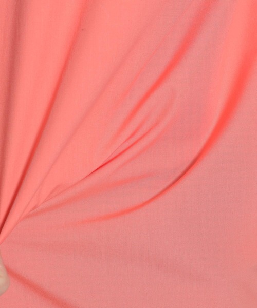 niko and...（ニコアンド）の「アシンメトリーバンドカラー半袖シャツ（シャツ/ブラウス・メンズ・パープル/オレンジ/グリーン・MEDIUM/LARGE）」の6枚目の写真