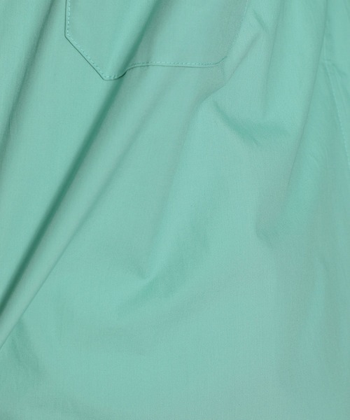 niko and...（ニコアンド）の「アシンメトリーバンドカラー半袖シャツ（シャツ/ブラウス・メンズ・パープル/オレンジ/グリーン・MEDIUM/LARGE）」の17枚目の写真