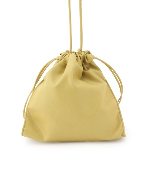 ROPE' PICNIC（ロペピクニック）の「【WEB限定カラー:シルバー】洗える巾着型ミドルショルダーバッグ（ショルダーバッグ・レディース・ブラック/シルバー/グリーン/キナリ/イエロー系その他2・FREE）」の15枚目の写真