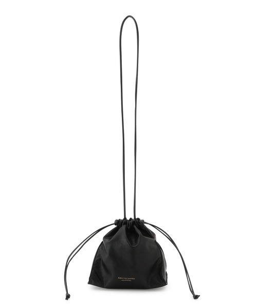 ROPE' PICNIC（ロペピクニック）の「【WEB限定カラー:シルバー】洗える巾着型ミドルショルダーバッグ（ショルダーバッグ・レディース・ブラック/シルバー/グリーン/キナリ/イエロー系その他2・FREE）」の11枚目の写真