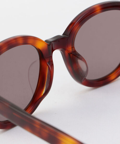 NOLLEY’S（ノーリーズ）の「ラウンドフレームサングラス（サングラス・レディース・ブラック/クリア/ブラウン系その他3・FREE）」の5枚目の写真