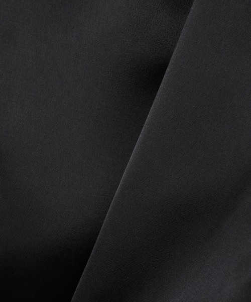 JEANASIS（ジーナシス）の「ワッシャーサテンキリカエショートパンツ/943386（その他パンツ・レディース・ブラック/グレイッシュベージュ・FREE）」の9枚目の写真