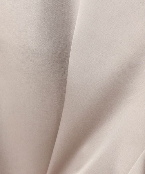 JEANASIS（ジーナシス）の「ワッシャーサテンキリカエショートパンツ/943386（その他パンツ・レディース・ブラック/グレイッシュベージュ・FREE）」の10枚目の写真