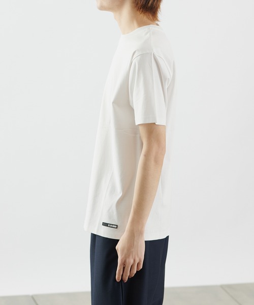 COLONY 2139（コロニートゥーワンスリーナイン）の「《抗菌・防臭》【SMART COLLECTION】抗菌スマートクルーネック半袖Tシャツ(ユニセックス可)（Tシャツ/カットソー・メンズ・チャコールグレー/ブラック/オフホワイト/ブルー/カーキ・MEDIUM/LARGE/X-LARGE）」の21枚目の写真