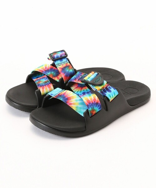 Chaco（チャコ）の「Chaco/チャコ Womens CHILLOS SLIDE（サンダル・メンズ・ブラック/その他15・7）」の7枚目の写真