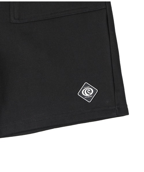 PIPING HOT FUTURE(パイピングホットフューチャー)の「TAPED SWEAT SHORT(スウェットパンツ・メンズ・ブラック・S/M/L/XL)」の14枚目の写真