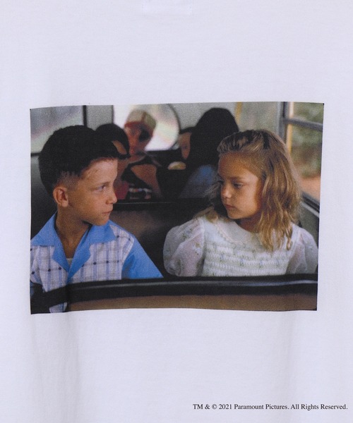 MADEMOISELLE ROPE'（マドモアゼル ロペ）の「【VTA for MADEMOISELLE】ムービーアートＴシャツ（Tシャツ/カットソー・レディース・ホワイト/ブラック/ラベンダー/ホワイト系その他/ホワイト系その他2/オレンジ系その他2・FREE）」の8枚目の写真