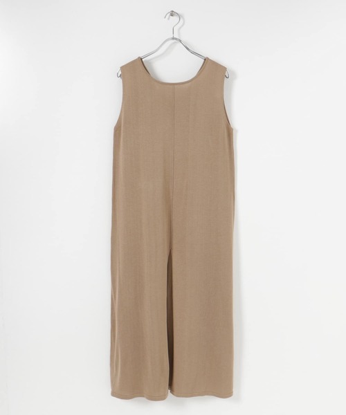 SENSE OF PLACE by URBAN RESEARCH（センスオブプレイスバイアーバンリサーチ）の「2WAYロングニットベスト（ベスト・レディース・ブラック/ベージュ/アイボリー・ONE）」の15枚目の写真