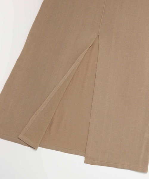 SENSE OF PLACE by URBAN RESEARCH（センスオブプレイスバイアーバンリサーチ）の「2WAYロングニットベスト（ベスト・レディース・ブラック/ベージュ/アイボリー・ONE）」の18枚目の写真