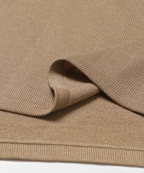 SENSE OF PLACE by URBAN RESEARCH（センスオブプレイスバイアーバンリサーチ）の「2WAYロングニットベスト（ベスト・レディース・ブラック/ベージュ/アイボリー・ONE）」の19枚目の写真