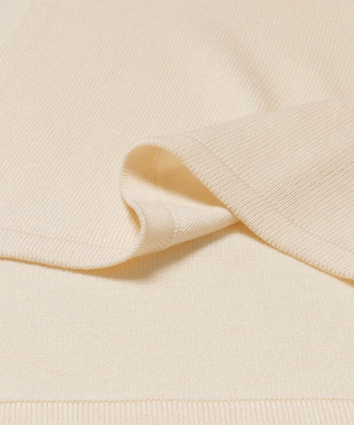 SENSE OF PLACE by URBAN RESEARCH（センスオブプレイスバイアーバンリサーチ）の「2WAYロングニットベスト（ベスト・レディース・ブラック/ベージュ/アイボリー・ONE）」の20枚目の写真