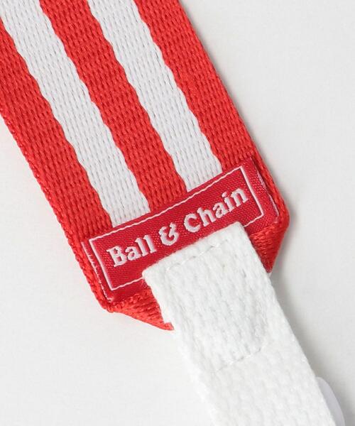 green label relaxing（グリーンレーベルリラクシング）の「[ ボールアンドチェーン ] Ball&Chain SC ストラップ（その他小物・レディース・ブラック/レッド・FREE）」の3枚目の写真