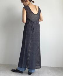 EMMEL REFINES | 【EMMEL REFINES】メッシュ 2WAY ロング ニット(ニット/セーター)