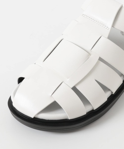 URBAN RESEARCH（アーバンリサーチ）の「グルカサンダル（サンダル・レディース・ホワイト/ブラック・38/37）」の11枚目の写真