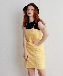 Bonjour Girl | ギンガムチェック キャミワンピ(ワンピース)