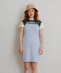 Bonjour Girl | 【Bonjour Girl/ボンジュールガール】ギンガムチェック キャミワンピ(ワンピース)