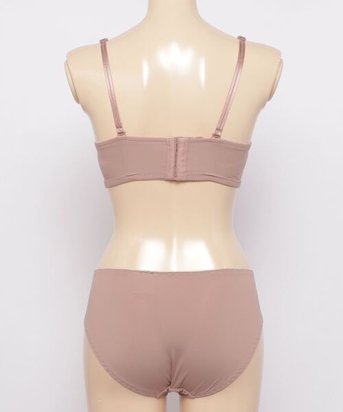 SFW(エスエフダブリュー)の「ノンワイヤー ブラ&ショーツセット(ブラ&ショーツ・レディース・ホワイト/ブラック/ピンク/グリーン・LL/S/M/L)」の5枚目の写真