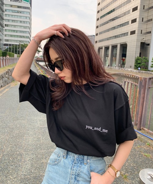 y/m by sawa（イムバイサワ）の「SAWA×y/m ロゴ T/SH（Tシャツ/カットソー・メンズ・ホワイト/ブラック/ベージュ・MEDIUM/LARGE）」の13枚目の写真