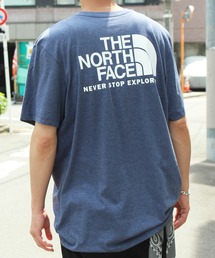 THE NORTH FACE（ザノースフェイス）の「【THE NORTH FACE】ノースフェイス ハーフドーム プリント ショートスリーブ ロゴTシャツ NF0A4QQ8（Tシャツ/カットソー・メンズ）」